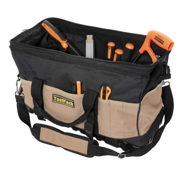 ToolPack Robuuste Klassieke Gereedschapstas XXL 3 ToolPack Robuuste Klassieke Gereedschapstas XXL