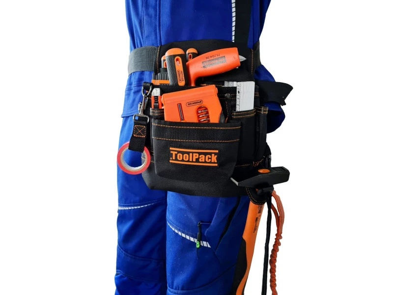 ToolPack Gereedschapsgordel Met Elastische Gereedschapskoord 4 ToolPack Gereedschapsgordel Met Elastische Gereedschapskoord - Afbeelding 2