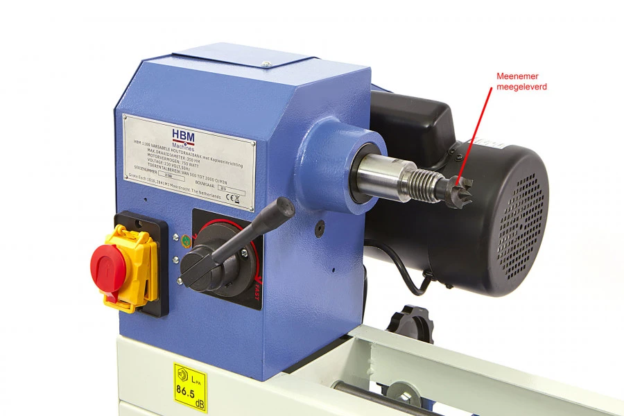 HBM 1100 Variabele Houtdraaibank Met Kopieerinrichting 10 HBM 1100 Variabele Houtdraaibank Met Kopieerinrichting - Afbeelding 8