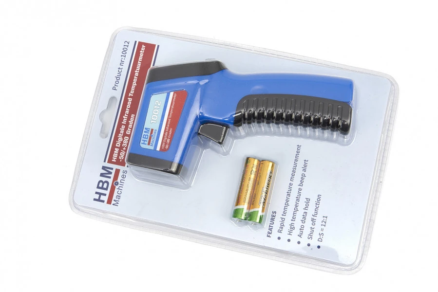 HBM Digitale Infrarood Temperatuurmeter -50 / + 380 Graden 6 HBM Digitale Infrarood Temperatuurmeter -50 / + 380 Graden - Afbeelding 4