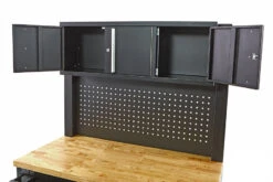 HBM Gereedschapswagen Met Kastenwand, Houten Werkblad, 122 Cm, Zwart -Gereedschapsserie Winkel hbm 007 104.jpg 1200x600 73c00ebc88