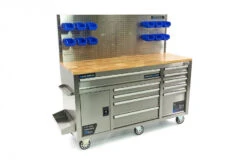 HBM Werkbank 158 Cm 10 Laden Met Deur En Achterwand, RVS 19 HBM Werkbank 158 Cm 10 Laden Met Deur En Achterwand, RVS -Gereedschapsserie Winkel hbm 016 115.jpg 1200x600 7e305ebc88