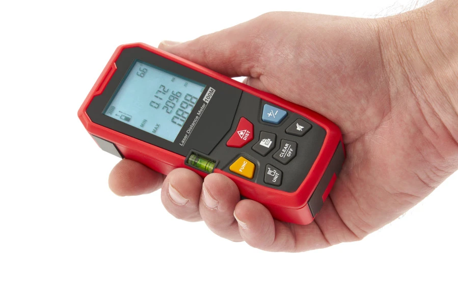 HBM Professionele 100 Meter Laser Afstandsmeter 4 HBM Professionele 100 Meter Laser Afstandsmeter - Afbeelding 2