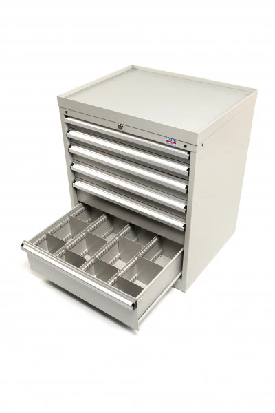 HBM 6 Laden Profi Gereedschapskast 72 X 58 X 80 Cm Beige 5 HBM 6 Laden Profi Gereedschapskast 72 X 58 X 80 Cm Beige - Afbeelding 3