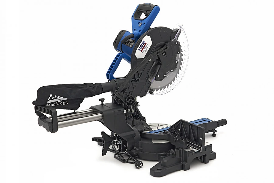 HBM 305 X 108 Mm Radiaalzaag, Afkortzaag, Trekzaag Met Laser 13 HBM 305 X 108 Mm Radiaalzaag, Afkortzaag, Trekzaag Met Laser - Afbeelding 11