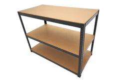 HBM Legbordstelling, Garagestelling, Opbergrek 3 X 265 Kg -Gereedschapsserie Winkel hbm 064 167.jpg 1200x600 53667ebc88