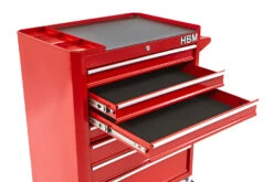 HBM Gereedschapswagen Met 7 Laden - 66 Cm - Rood -Gereedschapsserie Winkel hbm 073 81.jpg 1200x600 855cbebc88