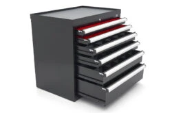 HBM 6 Laden Profi Gereedschapskast 88 X 58 X 80 Cm Zwart -Gereedschapsserie Winkel hbm 096 152.jpg 1200x600 0643aebc88