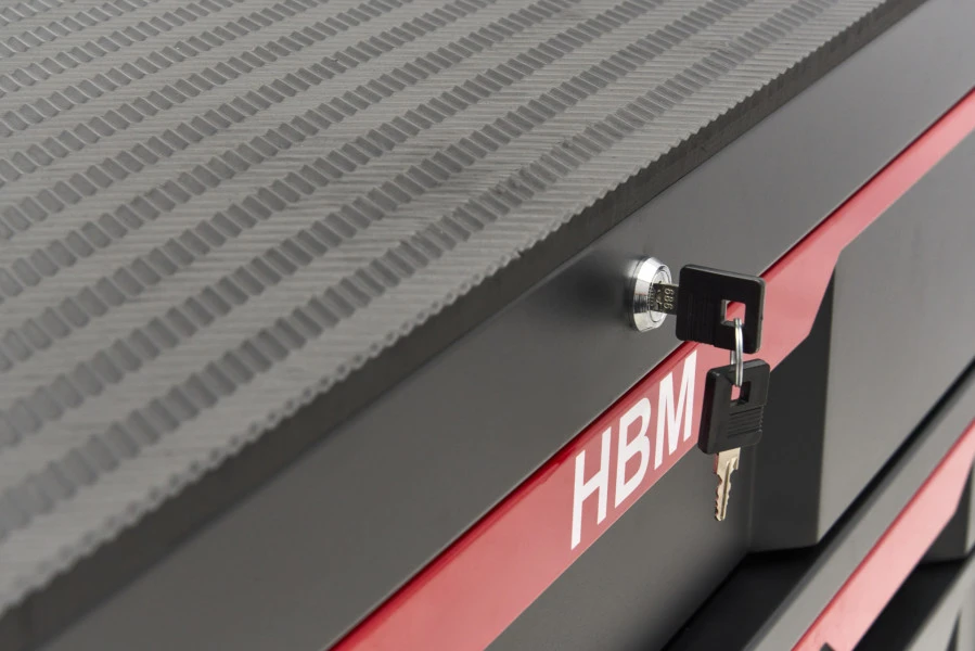 HBM Gereedschapswagen 12 Laden, 106 Cm, Zwart 10 HBM Gereedschapswagen 12 Laden, 106 Cm, Zwart - Afbeelding 8