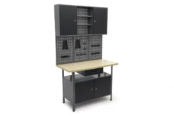 HBM Werkbank Met Deuren 120 X 60 X 200 Cm -Gereedschapsserie Winkel hbm 104 140.jpg 1200x600 b3e34ebc88