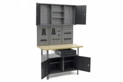 HBM Werkbank Met Deuren 120 X 60 X 200 Cm -Gereedschapsserie Winkel hbm 105 147.jpg 1200x600 81184ebc88