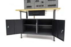 HBM Werkbank Met Deuren 120 X 60 X 200 Cm -Gereedschapsserie Winkel hbm 108 149.jpg 1200x600 2386aebc88