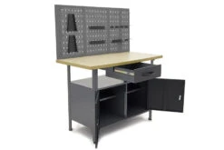 HBM Werkbank Met Deuren 120 X 60 X 145 Cm -Gereedschapsserie Winkel hbm 131 129.jpg 1200x600 5424debc88