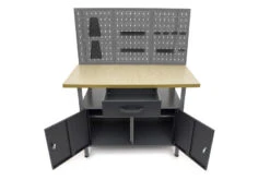 HBM Werkbank Met Deuren 120 X 60 X 145 Cm -Gereedschapsserie Winkel hbm 133 134.jpg 1200x600 1fe21ebc88