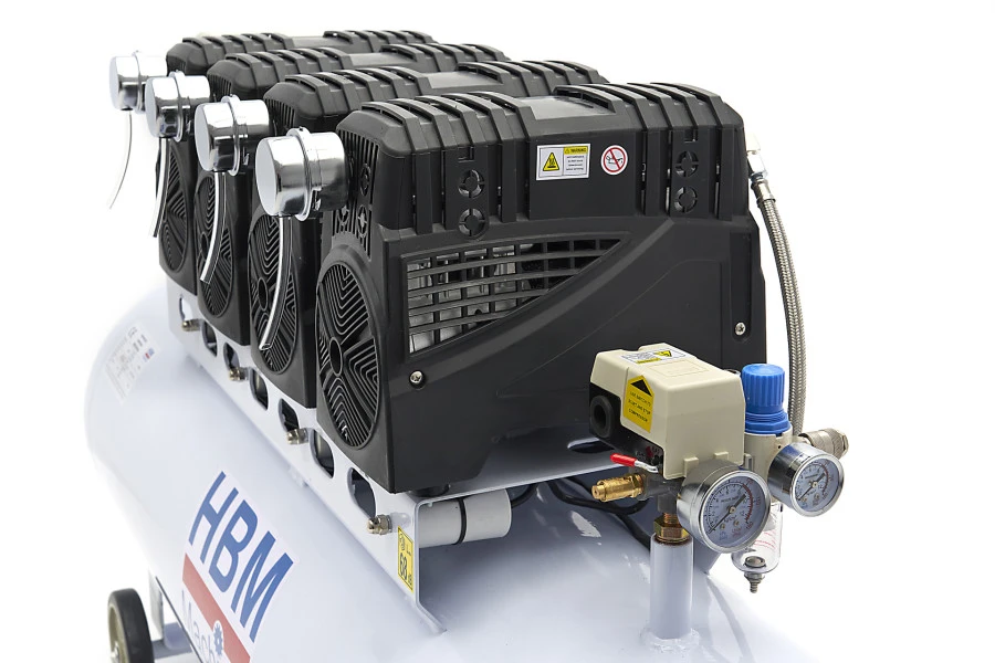 HBM 200 Liter Professionele Low Noise Compressor - Model 2 12 HBM 200 Liter Professionele Low Noise Compressor - Model 2 - Afbeelding 10
