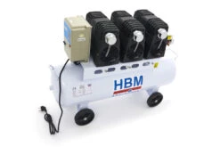HBM 70 Liter Professionele Low Noise Compressor - Model 2 -Gereedschapsserie Winkel hbm 175 81.jpg 1200x600 caef4ebc88