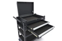 HBM 2 Laden Gereedschapswagen Met 2 Plateaus En Opbergvak - 91 Cm - Zwart -Gereedschapsserie Winkel hbm 181 98.jpg 1200x600 6b557ebc88