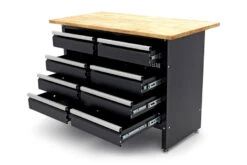 HBM 120 Cm Werkbank Met 8 Laden En Massief Houten Werkblad -Gereedschapsserie Winkel hbm 2040 13.jpg 1200x600 c1f2debc88