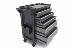 HBM Verrijdbare Gereedschapswagen Met 5 Laden - 80cm - Zwart -Gereedschapsserie Winkel hbm 2082 1.jpg 1200x600 0bb08ebc88