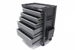 HBM Verrijdbare Gereedschapswagen Met 5 Laden - 80cm - Zwart -Gereedschapsserie Winkel hbm 2084.jpg 1200x600 0c750ebc88