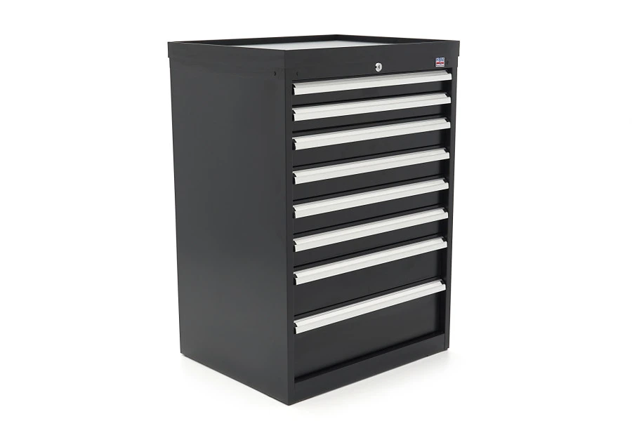 HBM 8 Laden Profi Gereedschapskast 72 X 58 X 100 Cm Zwart 4 HBM 8 Laden Profi Gereedschapskast 72 X 58 X 100 Cm Zwart - Afbeelding 2