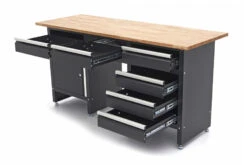 HBM 171 Cm Werkbank Met 6 Laden 1 Deur En Massief Houten Werkblad 13 HBM 171 Cm Werkbank Met 6 Laden 1 Deur En Massief Houten Werkblad -Gereedschapsserie Winkel hbm 2096 7.jpg 1200x600 87224ebc88