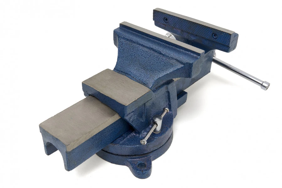 HBM Profi 150 Mm Bankschroef Met Draaibaar Onderstel 6 HBM Profi 150 Mm Bankschroef Met Draaibaar Onderstel - Afbeelding 4