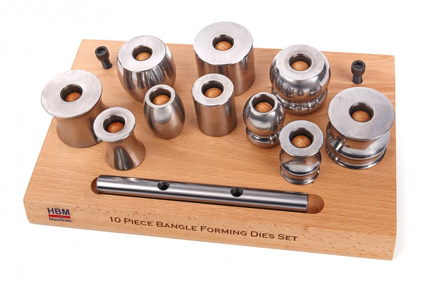 HBM 10 Delige Bangle Maker Forming Set Voor Armbanden 3 HBM 10 Delige Bangle Maker Forming Set Voor Armbanden