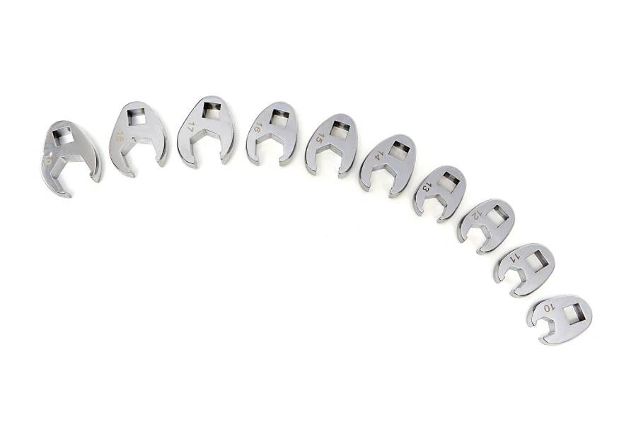 Stahlkaiser 10 Delige Kraaienpootsleutels Metrisch Met 3/8” Opname 10-19 Mm. 3 Stahlkaiser 10 Delige Kraaienpootsleutels Metrisch Met 3/8” Opname 10-19 Mm.