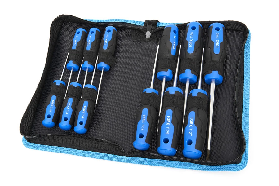 HBM 12 Delige Professionele Torx Schroevendraaierset In Stevige Opbergetui 8 HBM 12 Delige Professionele Torx Schroevendraaierset In Stevige Opbergetui - Afbeelding 6
