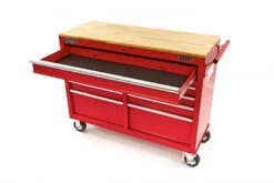 HBM Gereedschapswagen Met Houten Werkblad 117 Cm, Rood -Gereedschapsserie Winkel hbm 265 26.jpg 1200x600 fd65febc88