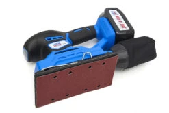 HBM Professionele 20 Volt 4,0AH Lion Vlakschuurmachine Inclusief 2 Lion Accu's En 15 Schuurvellen -Gereedschapsserie Winkel hbm 272 39.jpg 1200x600 3daa4ebc88