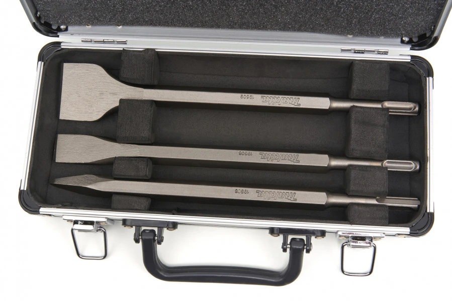 Makita D-42357 SDS-Plus 3 Delige Beitelset In Koffer 7 Makita D-42357 SDS-Plus 3 Delige Beitelset In Koffer - Afbeelding 5