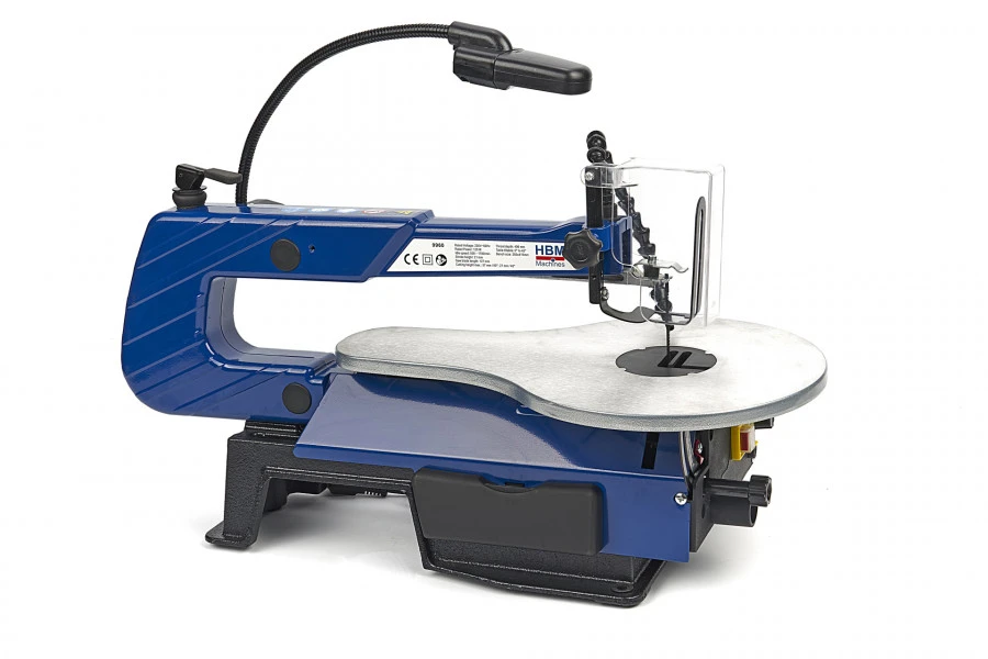 HBM Variabele Figuurzaagmachine Met Verlichting En Stofblaassysteem 3 HBM Variabele Figuurzaagmachine Met Verlichting En Stofblaassysteem