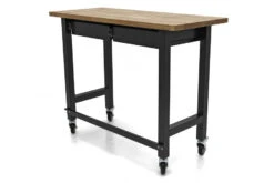 HBM Werkbank Met Massief Houten Blad, 2 Laden, Verrijdbaar, 122 Cm -Gereedschapsserie Winkel hbm 3077 8.jpg 1200x600 df199ebc88