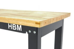 HBM Werkbank Met Massief Houten Blad, In Hoogte Verstelbaar, 122 Cm -Gereedschapsserie Winkel hbm 3139 4.jpg 1200x600 57d26ebc88