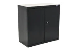 HBM Profi Gereedschapskast 90 X 45 X 90 Cm. Met 3 Planken Zwart -Gereedschapsserie Winkel hbm 326 23.jpg 1200x600 f1942ebc88