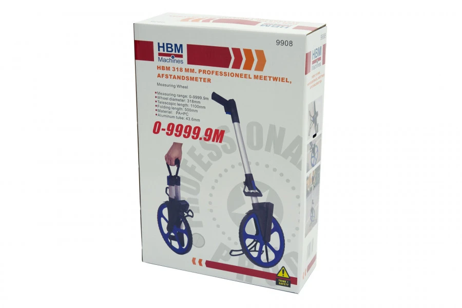 HBM 318 Mm. Professioneel Meetwiel, Afstandsmeter 14 HBM 318 Mm. Professioneel Meetwiel, Afstandsmeter - Afbeelding 12