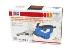 HBM Powerfile / Stripschuurmachine / Bandschuurmachine Met Stofopvang - 400 Watt. Inclusief 10 Schuurbanden -Gereedschapsserie Winkel hbm 421 38.jpg 1200x600 f1b2eebc88