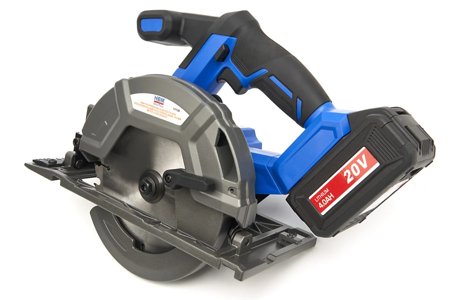 HBM Koolborstelloze Accu Cirkelzaag 165 Mm 20 Volt 4,0 Ah Power20.4 5 HBM Koolborstelloze Accu Cirkelzaag 165 Mm 20 Volt 4,0 Ah Power20.4 - Afbeelding 3