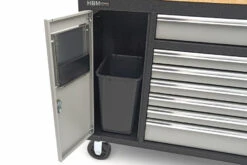 HBM Gereedschapswagen Met Houten Werkblad - 168 Cm - Grijs -Gereedschapsserie Winkel hbm 531 4.jpg 1200x600 04021ebc88